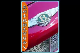 四种不同颜色的宾利车标，背后都代表啥含义？#抖音汽车新知计划视频封面