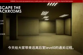 逃离后室level0的通关过程#恐怖游戏 #steam游戏 #多人联机