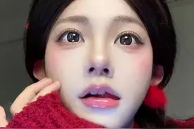 学会这个妆～漂漂亮亮的迎接2025！！#潮妆研究所 #新年开运妆 #新手化妆教程 #妆教视频封面