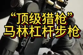 颜值即战力 “马林杠杆”一出手，狗熊也要抖三抖 #军迷发烧友 #武器科普 #军事爱好者 #军事科普 #国外合法拍摄国内请勿模仿视频封面
