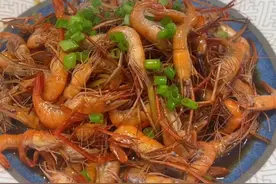 白灼河虾#美食分享 #白灼虾 #用心做菜视频封面