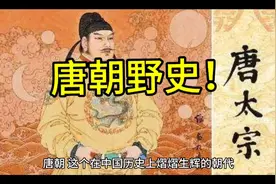 唐朝野史真的很野！#唐朝野史视频封面