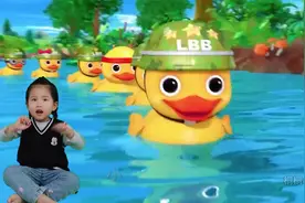 0-3岁幼儿宝宝早教儿歌动画：小鸭子嘎嘎嘎