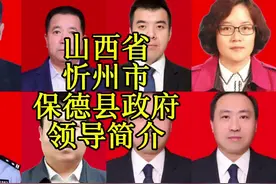 山西省忻州市保德县政府领导简介#保德 #忻州