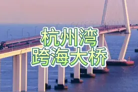 杭州湾跨海大桥，不用国库一分钱，建设的跨海大桥！#基建狂魔 #旅行推荐官 #超级工程 #中国超级工程里的世界之最视频封面