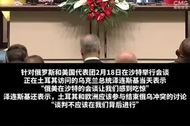 泽连斯基：对俄美会谈感到吃惊，谈判不应该在我们背后进行（央视）#俄罗斯乌克兰局势视频封面