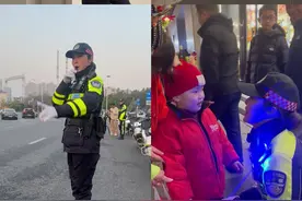 武汉交警小姐姐“跨年夜”值班的一天。#交警铁骑 #新年快乐视频封面