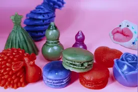 二次元美食，解压声控蜡瓶糖，炎炎夏日，冰爽嘎嘣脆 #儿童零食视频封面