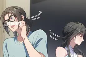 男孩第一次与女友同居，最后却要自行解决#漫画解说 #漫画视频封面