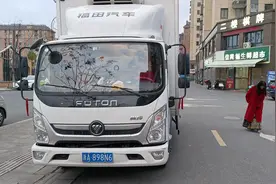 先休息一天 挑战开4.2米一个月挣4万 #冷藏车冷链运输