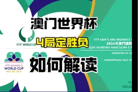 澳门世界杯4局新规则解读 #澳门世界杯 #乒乓球世界杯 #世乒赛视频封面