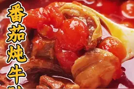 可以不加水的番茄炖牛肉，牛肉软烂不柴有妙招 夏天吃超过瘾的不辣的菜#美食教程 #美食分享 #家常菜 #我的厨房日记 #下饭神器