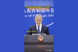外媒追问中国大陆海事部门在台湾岛北部设禁飞区，外交部：说法不准确