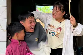 既然孩子不想上学那就让他歇一歇吧 #我的乡村生活 #一家三口 #孩子不想上学视频封面