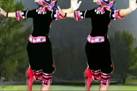 #七月火把节#背面演示#喜欢跳舞的一起来 #广场舞dou起来