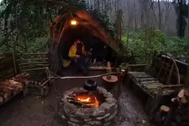 末世避难所#一口气看完系列 #助眠视频 #荒野求生 #摸鱼