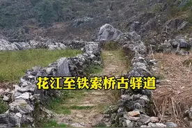 贵州大山里的一段茶马古道，花江至铁索桥古驿道， 古时过往客商络绎不绝，是通往云南的重要通道，如今却鲜有人踏足！#大山里的风景 #茶马古道 #贵州 #云南 #度假康养in贵州视频封面