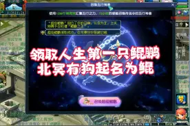 领取人生第一只鲲鹏 北冥有狗起名为鲲#梦幻西游电脑版 #梦幻西游