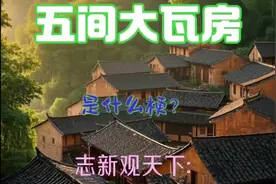 #五间大瓦房#志新观天下  五间大瓦房梗的由来