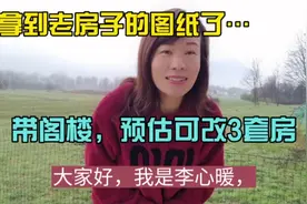 拿到婆婆房子的图纸了，心暖接下来有得忙碌了。#国外生活视频封面