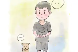 小男孩在公园捡了一只狗狗 可怜巴巴的站在那 迟迟不敢回家 妈妈看到很感动收留了狗狗  #暖心 #治愈系 #狗狗 #狗狗的心思都写在脸上了 #艺术在抖音视频封面