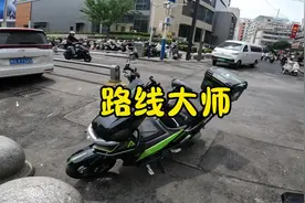 外卖小哥 路线管理大师#外卖小哥 #骑手 #黑骑士更专业的外卖车