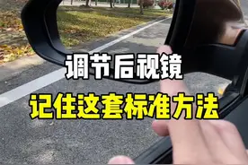 调节后视镜，记住这套标准方法。#带你懂车 #新手上路 #驾驶技巧 #每天一个用车知识 #汽车知识 @抖音汽车视频封面