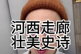 河西走廊，这条横亘于黄河以西的狭长通道，是中华文明与世界的对话之窗。两千年前，张骞“凿空”西域，经此开启东西方官方交流的史诗，汉唐驼铃与驿站体系编织出丝绸之路最繁忙的黄金路段。它不仅是农耕与游牧文明的交融之地，更以“东迎华岳、西达伊吾”之势串联中原、西域、青藏与蒙古高原，让佛教艺术、葡萄美酒、天马胡旋在此碰撞出璀璨火花。阳关残垣铭记着商旅络绎的盛景，莫高窟壁画凝固了四大文明的交汇。而今，中欧班列穿越千年风沙，“一带一路”重焕其联通四域的使命，这条承载着民族交融史诗、见证人类文明互鉴的走廊，仍在续写着跨越时空的辉煌篇章。#地理#历史#河西走廊#文化