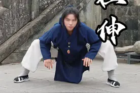 武当开胯动作 胯打不开怎么办，跟我学会这几个动作，帮助你快速开胯#开胯 #拉伸 #八段锦 #武当十三妹 #基本功