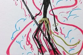 哪吒火柴人#简笔画#简笔画教程 #画画 #画画教程 #内容启发搜索