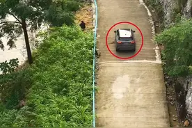 自驾贵州途中，被导航带到了这条路，导航让我沿着河道继续直行，这到底通往何处！#神秘 #高德地图带你不走寻常路 #搞笑 #度假康养in贵州 #内容启发搜索视频封面