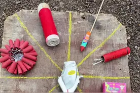 童年回忆放鞭炮 #炮仗一响黄金万两 #安全燃放烟花爆竹 #火力全开