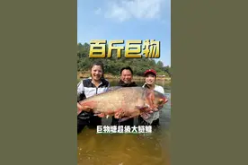 100斤的鲢鳙你们可能见过，100多斤的鲢鳙你们见过吗？#2024dou来钓鱼 #原来钓鱼才是抖音运动顶流视频封面
