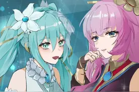 没想到逛漫展竟然遇见白月光CP #阴阳师初音未来联动 #初音未来 #巡音流歌视频封面