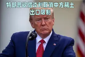 特朗普欲借谈判取消中方稀土出口限制视频封面