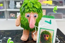 老妈！山海经人物捏捏它是谁！ 这么难的咖啡忍着都猜到了！今天是7号，他可是超难！它会是谁呢？#手工diy #捏捏 #捏捏乐#外国山海经 #国外山海经