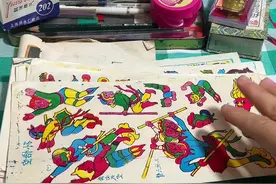 8090后小时候玩过的一种捡漏贴纸 你有没有玩过？#童年回忆 #怀旧 #8090后 #满满的回忆 #小时候玩过