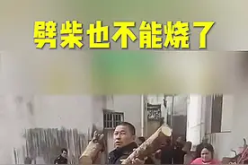 劈柴也不能烧了，这管的太宽了#搞笑配音#搞笑视频视频封面