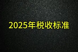 2025年税收标准，快来看看你能不能享受到？#财税 #财税知识 #财务 #老板 #财税干货视频封面