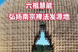 这里是广东韶关南华寺，位于曲江马坝镇，至今有1500多年历史，始建于南北朝公元502年，这里是禅宗六祖慧能弘扬南宗禅法的发源地，传说六祖慧能真身就存于此 #旅行大玩家 #韶关 #南华寺 #六祖慧能视频封面