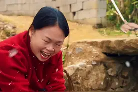 卤水肥肠 别人嫌弃的肥肠，也能被老妹做成美味佳肴#农村美食 #大山里的味道 #我的乡村生活 #美食分享 #人间烟火