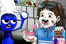 sprunki节奏盒子们怎么都变成巨大化了呀！#抖音电脑版 #sprunki