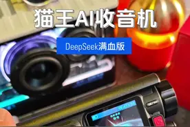起猛了，收音机也接入了DeepSeek，还是满血版！#蓝牙音箱 #收音机视频封面