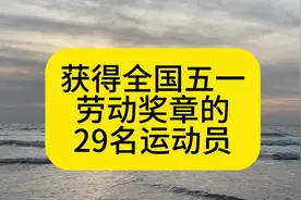 获得全国五一劳动奖章的29名运动员，看看全红婵上榜了吗？视频封面