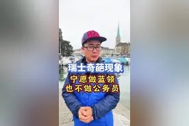 瑞士有个奇葩的现象，年轻人宁愿做蓝领也不做公务员？#海外生活 #瑞士视频封面