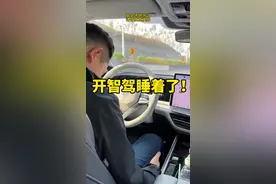 又有人高速开智驾睡着了！ 但这次车子自己紧急停车了 #自动驾驶 #智能驾驶 #小米su7 #大众汽车视频封面