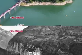 都说刘备当年怎么可能在这么一个小岛上托孤，其实三峡大坝蓄水前，白帝城不是一个岛，是和后面山体连在一起的，真正的是一座城！#三国文化 #刘备托孤 #白帝城 #瞿塘峡