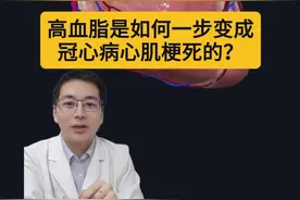 高血脂如何一步步变成冠心病，心肌梗死。#抖出健康知识宝藏  #心梗  #冠心病   #dou上热门    #高血脂 @抖加小助手