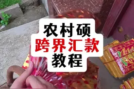 农村硕跨界汇款教程 #我的农村生活