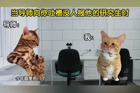 当导师向你吐槽没人报他的研究生时……#导师 #研究生 #硕士视频封面